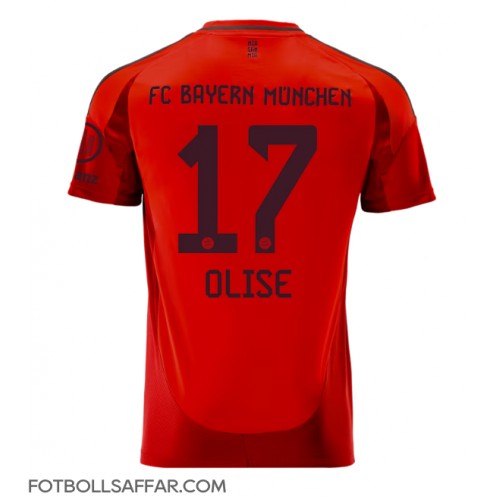 Bayern Munich Michael Olise #17 Hemmatröja 2024-25 Kortärmad